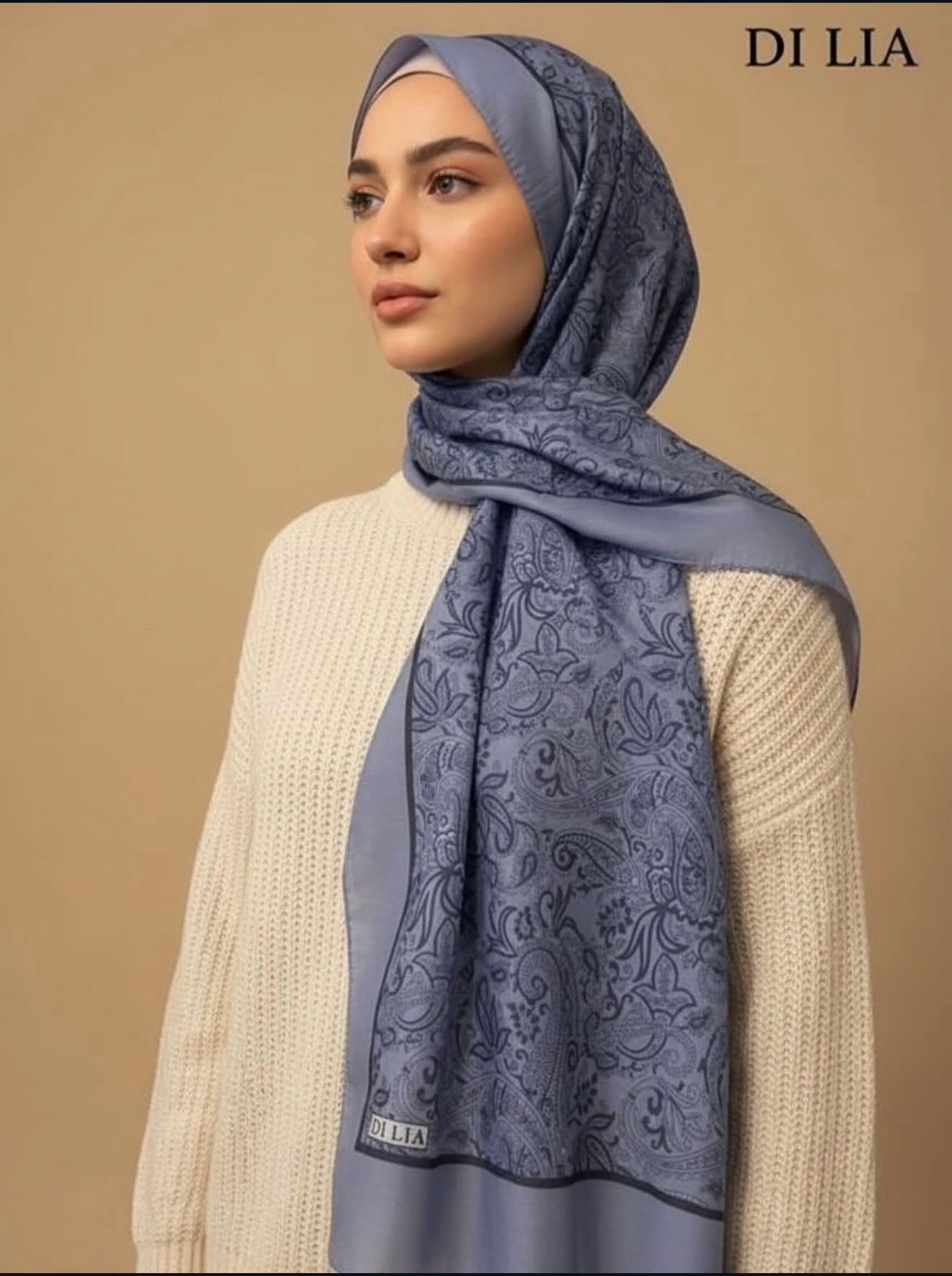 WEICHE BAUMWOLLE BLAU