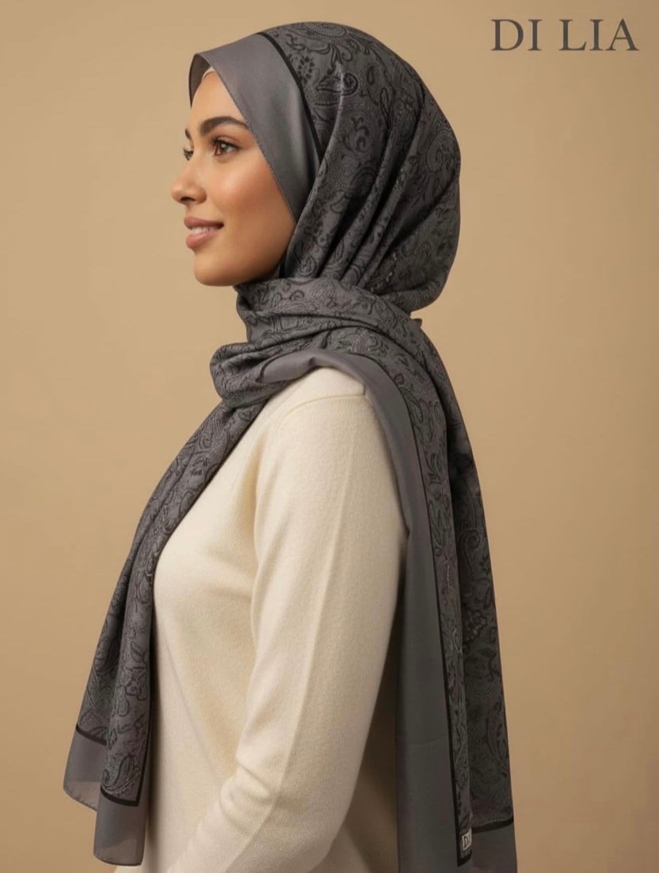 WEICHE BAUMWOLLE GRAU