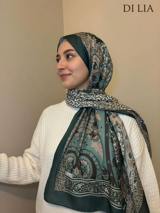 WEICHE BAUMWOLLE SMARAGDGRÜN