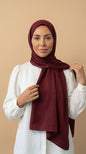 Seidenschal Beige