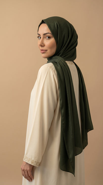 Seidenschal Beige