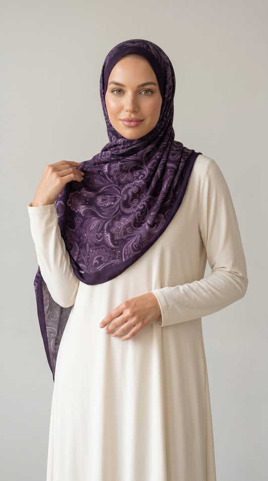 WEICHE BAUMWOLLE VIOLETT