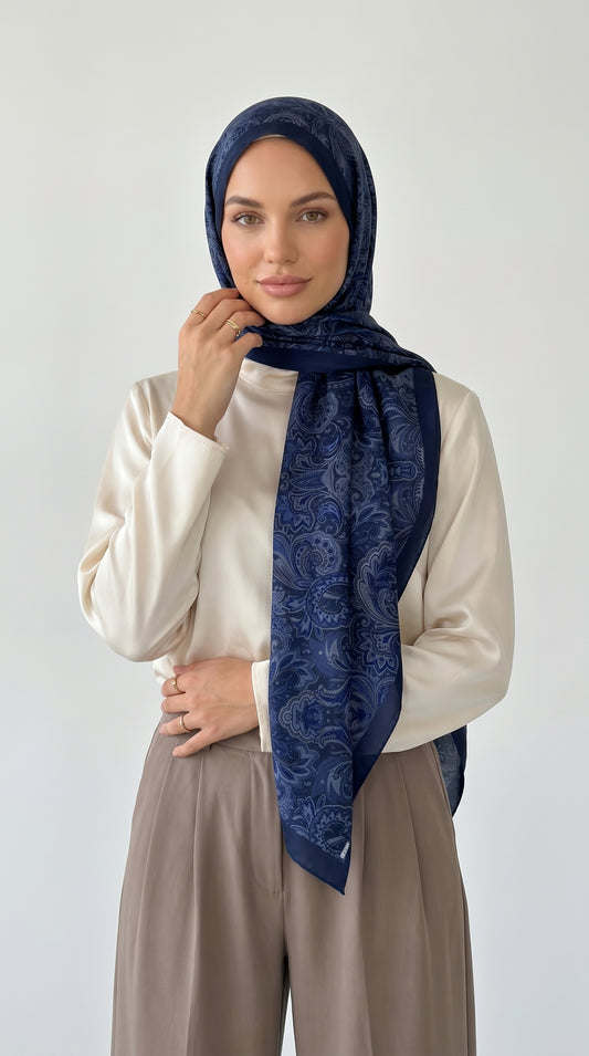 WEICHE BAUMWOLLE BLAU